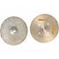 Used 1970s Zildjian 14in Quick Beat Hi Hat Pair Cymbal