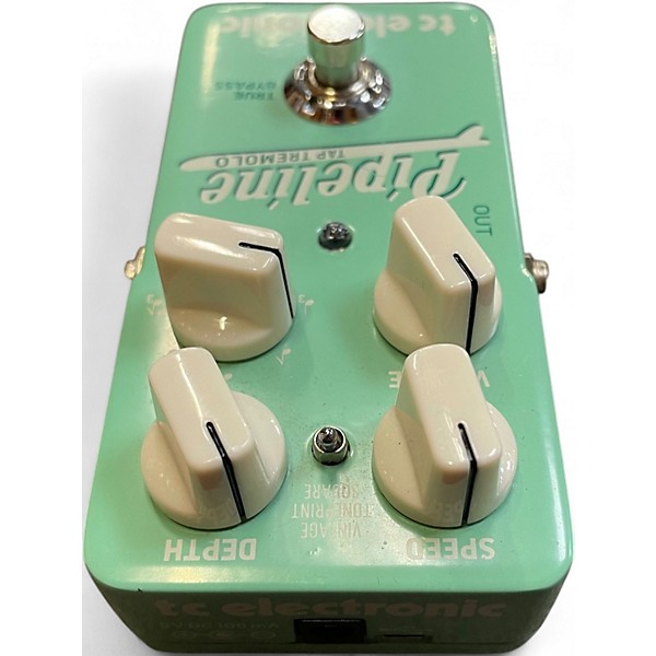 Used TC Electronic Pipeline Tap Tremolo Effect Pedal