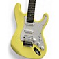 Used 2024 Donner standard series Yellow Solid Body Electric Guitar