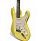 Used 2024 Donner standard series Yellow Solid Body Electric Guitar