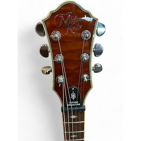 Used Michael Kelly Michael Kelly Patriot Instinct Slim Body Mod Shop Duncan - S Scorched  Solid Body Electric Guitar