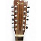 Used Fender F-55-12 Natural 12 String Acoustic Guitar