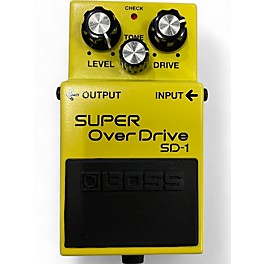 Used BOSS SD1 Super Overdrive Effect Pedal