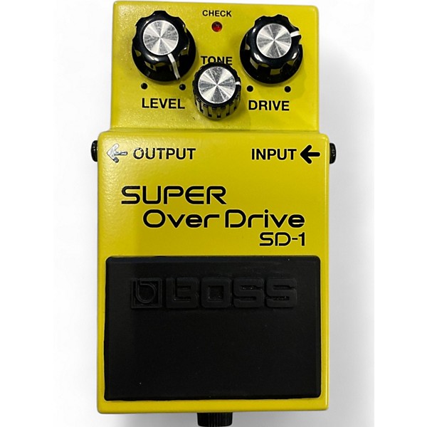 Used BOSS SD1 Super Overdrive Effect Pedal