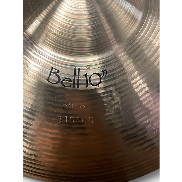 Used Paiste 10in SIGNATURE BELL Cymbal