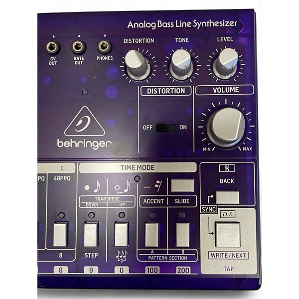 Used Behringer TD-3 Synthesizer