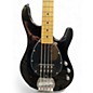 Used Sterling by Music Man Sub 4 Black Electric Bass Guitar