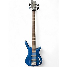 Used RockBass by Warwick CORVETTE Trans Blue Electric Bass Guitar