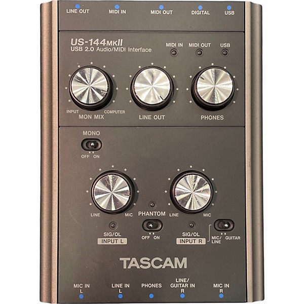 Used TASCAM US-144mkII Audio Interface