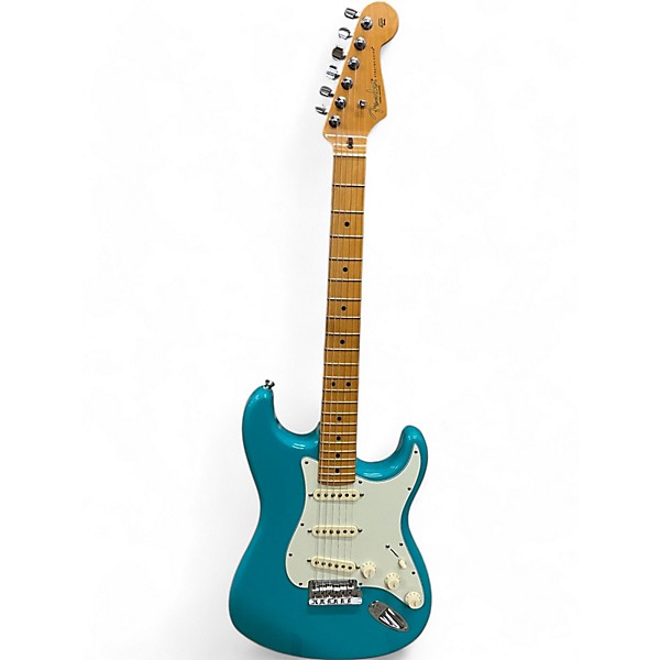 Used Fender American Professional II Stratocaster MIAMI BLUE Solid Body Electric Guitar