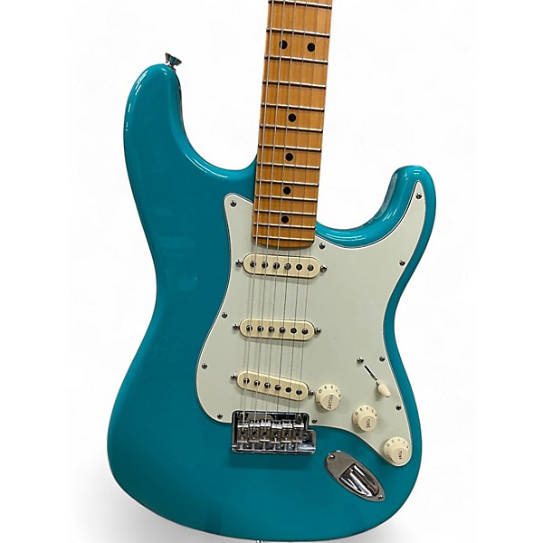 Used Fender American Professional II Stratocaster MIAMI BLUE Solid Body Electric Guitar