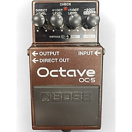 Used BOSS OC-5 Effect Pedal