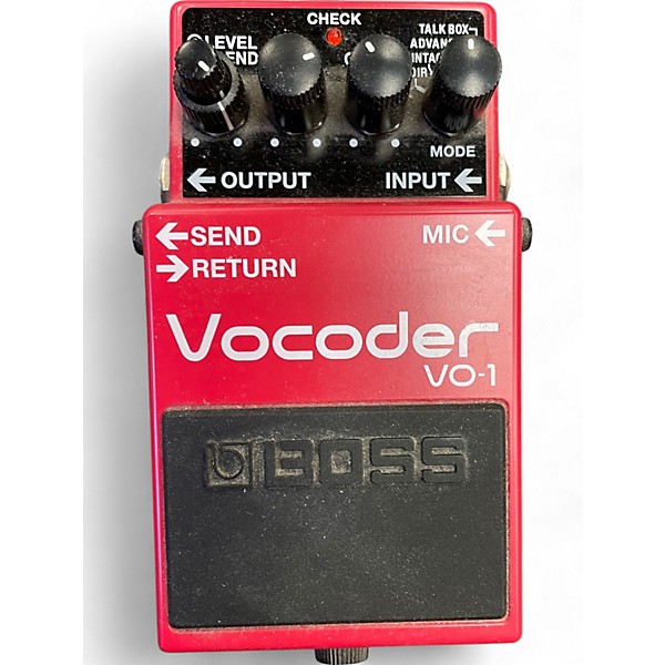 Used BOSS VO1 VOCODER Effect Pedal