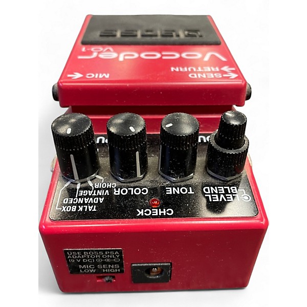 Used BOSS VO1 VOCODER Effect Pedal