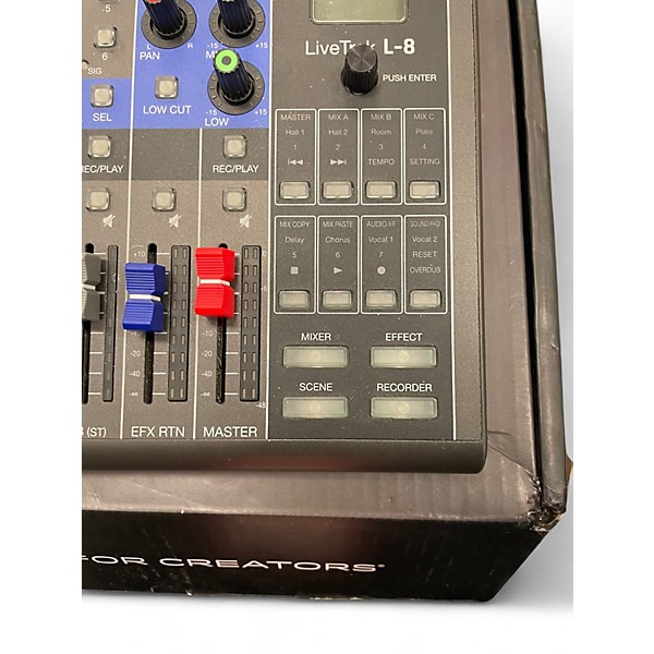 Used Zoom LiveTrak L-8 Digital Mixer