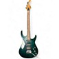 Used Samick Super Strat Emerald Green Solid Body Electric Guitar thumbnail