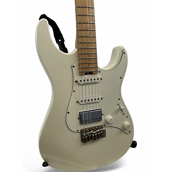 Used Esp Ltd SN-1000 Pearl White Solid Body Electric Guitar
