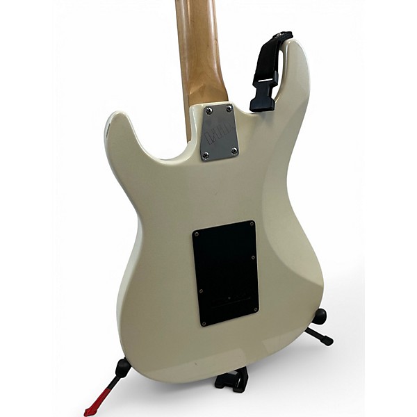 Used Esp Ltd SN-1000 Pearl White Solid Body Electric Guitar