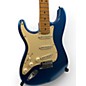 Used 2021 Fender American Ultra Stratocaster Cobra Blue Solid Body Electric Guitar thumbnail