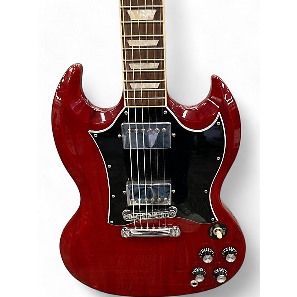 Used Gibson SG Standard Cherry Solid Body Electric Guitar