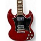 Used Gibson SG Standard Cherry Solid Body Electric Guitar
