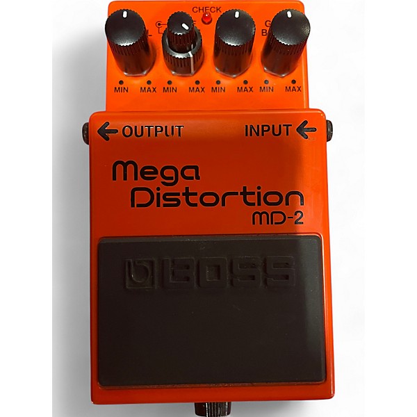 Used BOSS MD2 Mega Distortion Effect Pedal