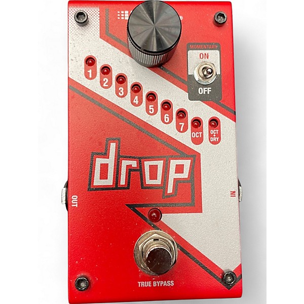 Used DigiTech The Drop Polyphonic Drop Tune Pitch-Shifter Effect Pedal