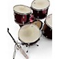 Used CB 5 Piece SP SERIES RED Drum Kit