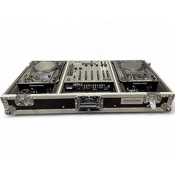 Used American Audio MX1400 DSP and 2 Radius 3000s DJ Package