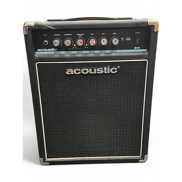 Used Acoustic B15 15W 1x10 Bass Combo Amp