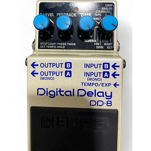 Used BOSS DD8 Digital Delay Effect Pedal