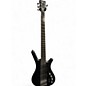 Used Warwick Corvette Double Buck 5 String Black Electric Bass Guitar thumbnail