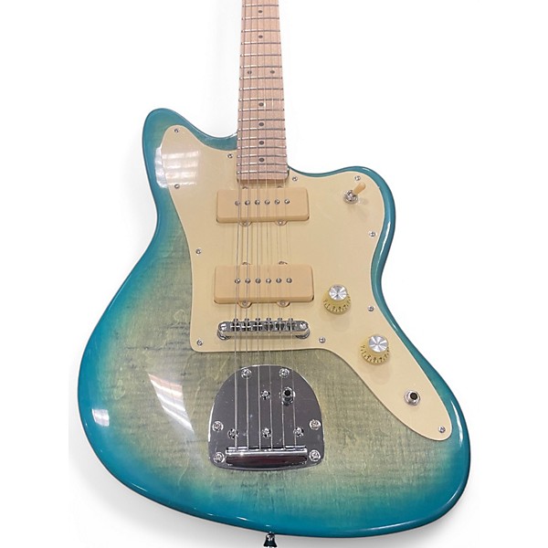 Used Rafferty KEYWEST OCEAN GREEN BURST Solid Body Electric Guitar