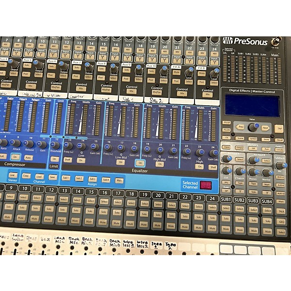 Used PreSonus Studio Live 24.4.2 Digital Mixer