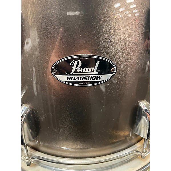 Used Pearl 4 Piece ROADSHOW METALLICA BROWN Drum Kit