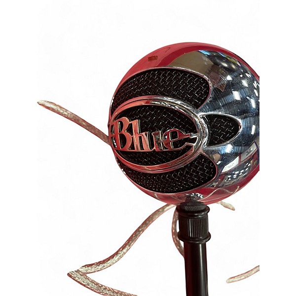 Used Blue Snowball USB Microphone