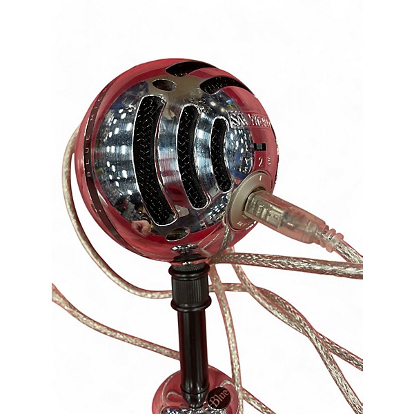 Used Blue Snowball USB Microphone