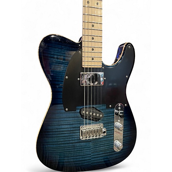 Used Tom Anderson Top T Classic Arctic Blue Burst Solid Body Electric Guitar