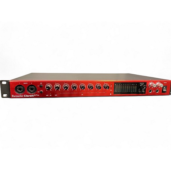 Used Focusrite Clarett 8Pre Thunderbolt Interface Audio Interface