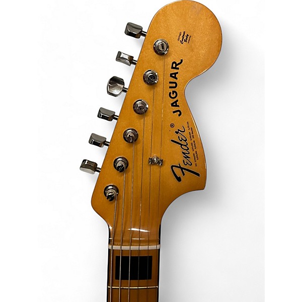 Used Fender Vintera II '70s Jaguar Vintage White Solid Body Electric Guitar