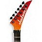 Used Jackson DKA3 CHERRY BURST FLAME Solid Body Electric Guitar