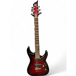 Used ESP LTD H330 SEE-THRU BLACK CHERRY SUBURST Solid Body Electric Guitar