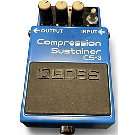 Used BOSS CS3 Compressor Sustainer Effect Pedal