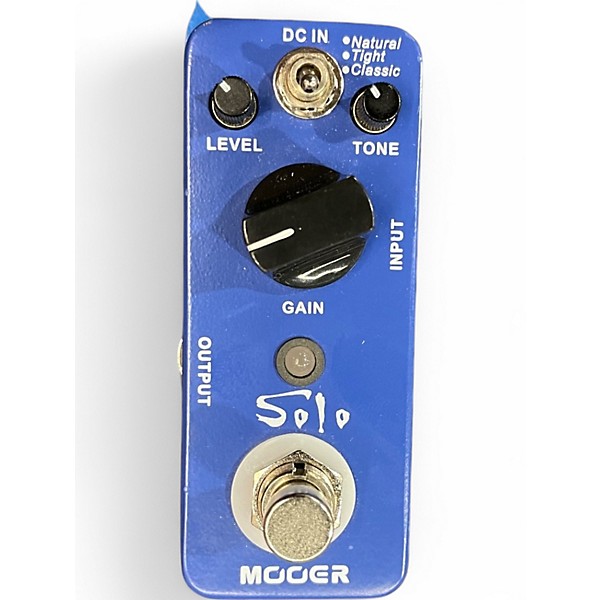 Used Mooer SOLO Effect Pedal