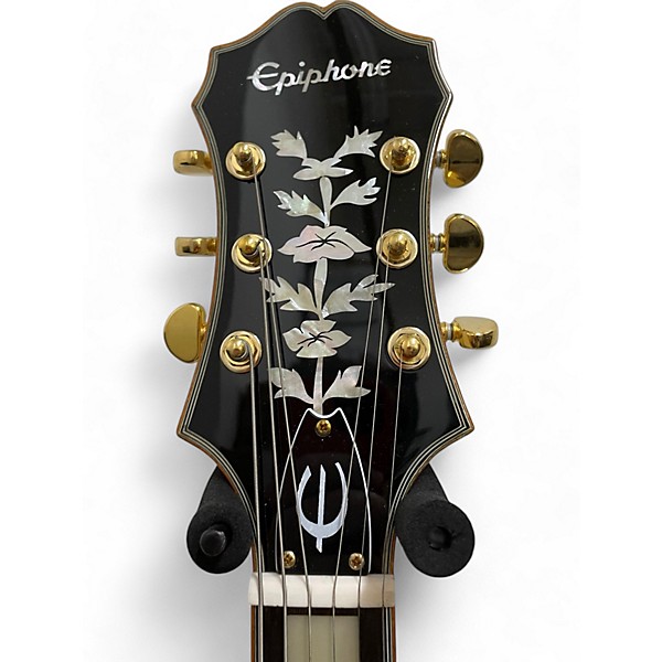 Used Epiphone Emperor Swingster Royale Pearl White Hollow Body Electric Guitar
