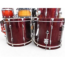 Tamaセット出品 Used 1984 TAMA 4 piece SWINGSTAR VAN HALEN WRAP RED AND