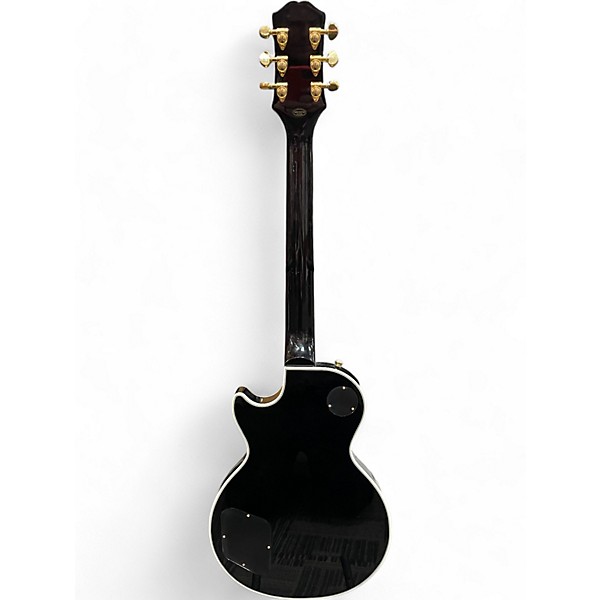 Used Epiphone Les Paul Custom Black Solid Body Electric Guitar