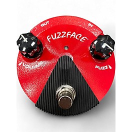 Used Dunlop FFM2 Germanium Fuzz Face Mini Red Effect Pedal