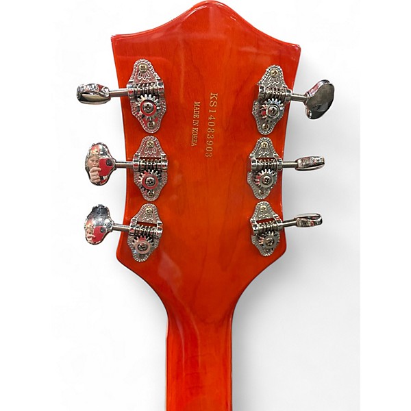 Used Gretsch Guitars G5420T Electromatic Orange Hollow Body Electric Guitar