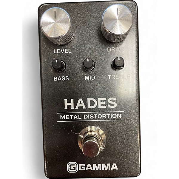 Used GAMMA HADES METAL DISTORTION Effect Pedal